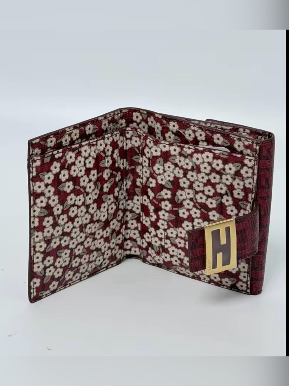 FENDI Compact Wallet Zucchino Monogram - Picture 2 of 14